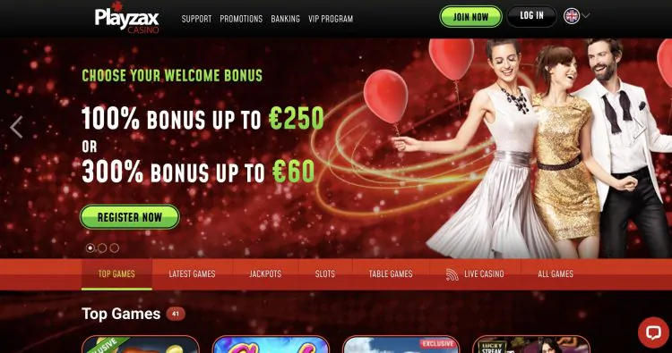 Play PlayZax Casino in Canada Online